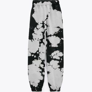 NWT Zara Tie Dye Jogger Pants